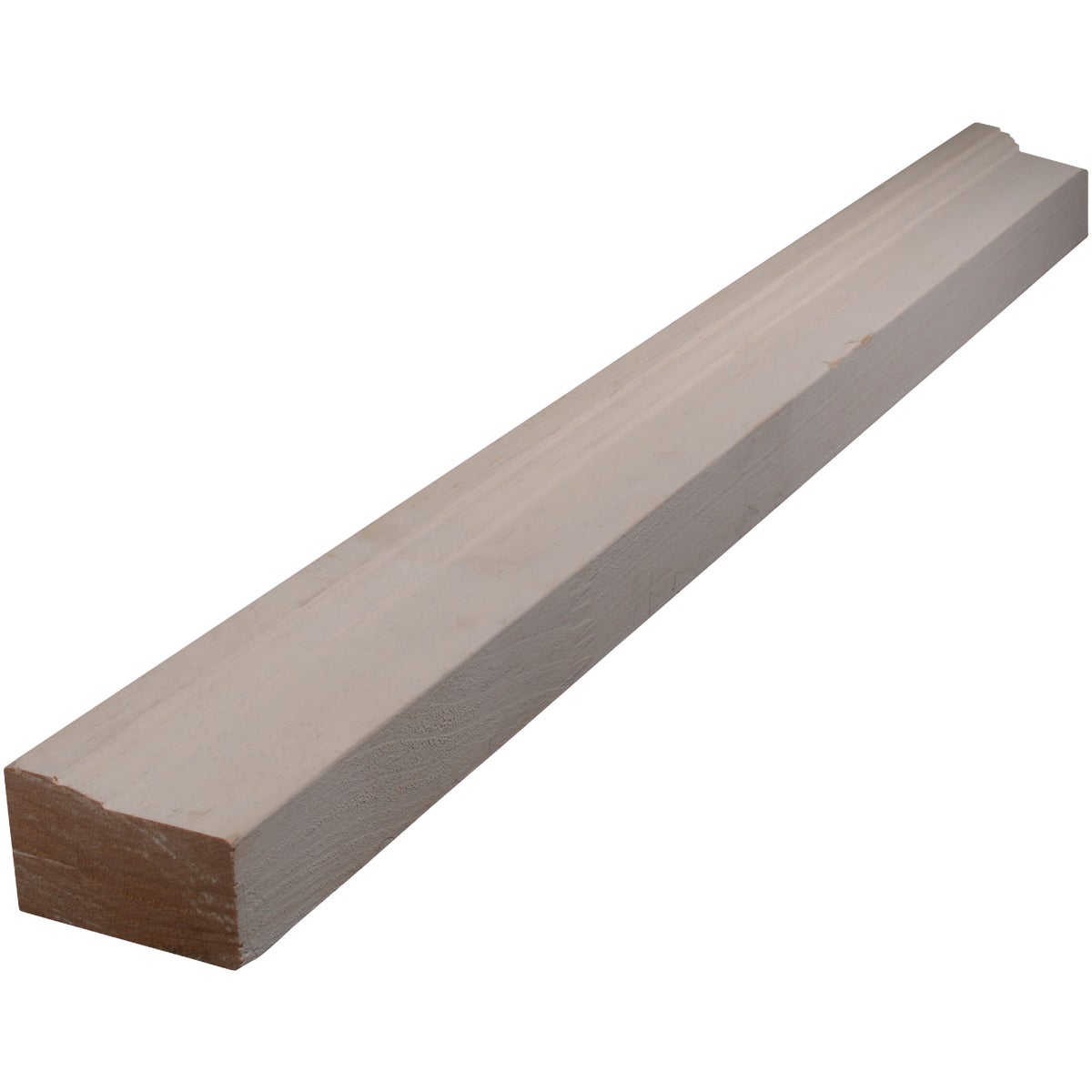 Alexandria Moulding 2 In. x 7 Ft. White Finger Joint Pine Brick Molding