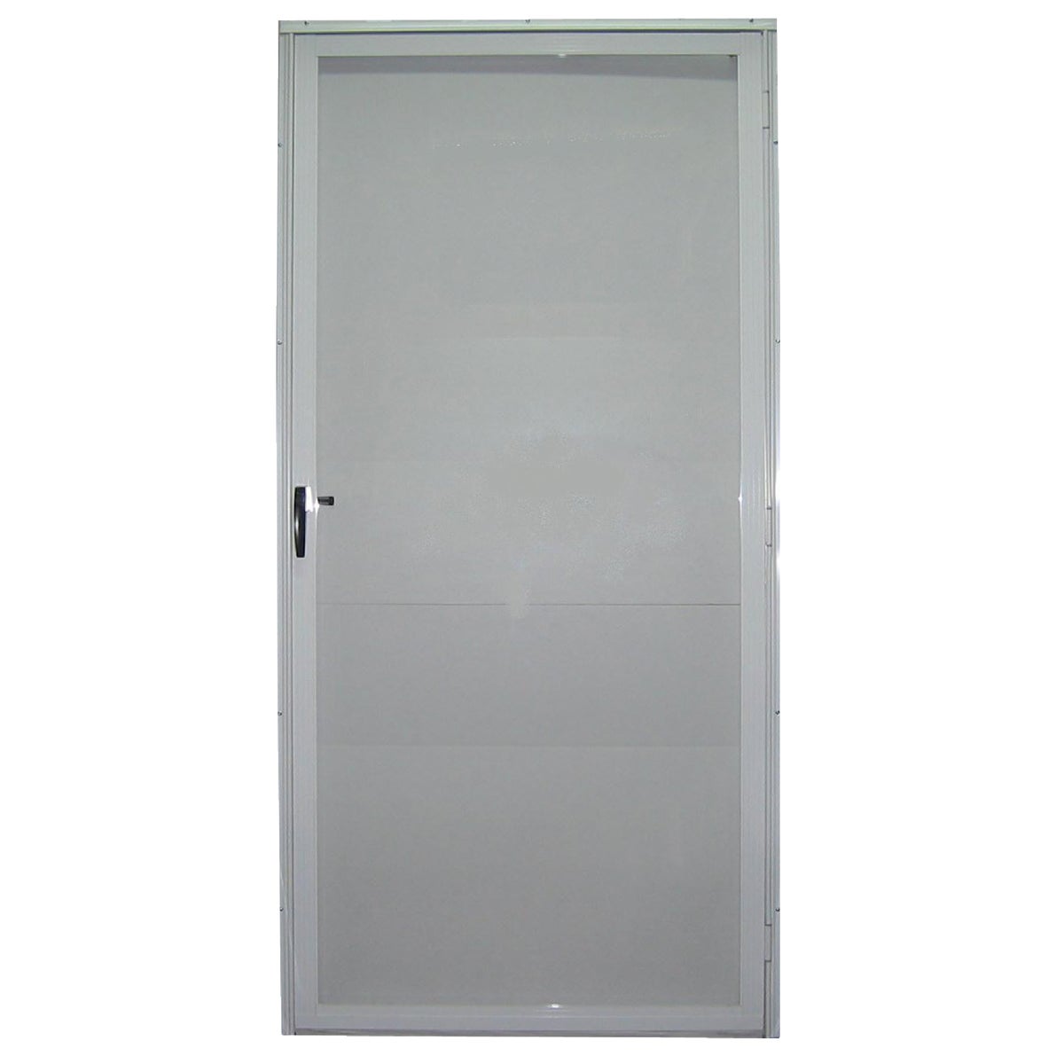 Croft Imperial Style 32 In. W. x 80 In. H. x 1-7/8 In. Thick White Full View Aluminum Storm Door