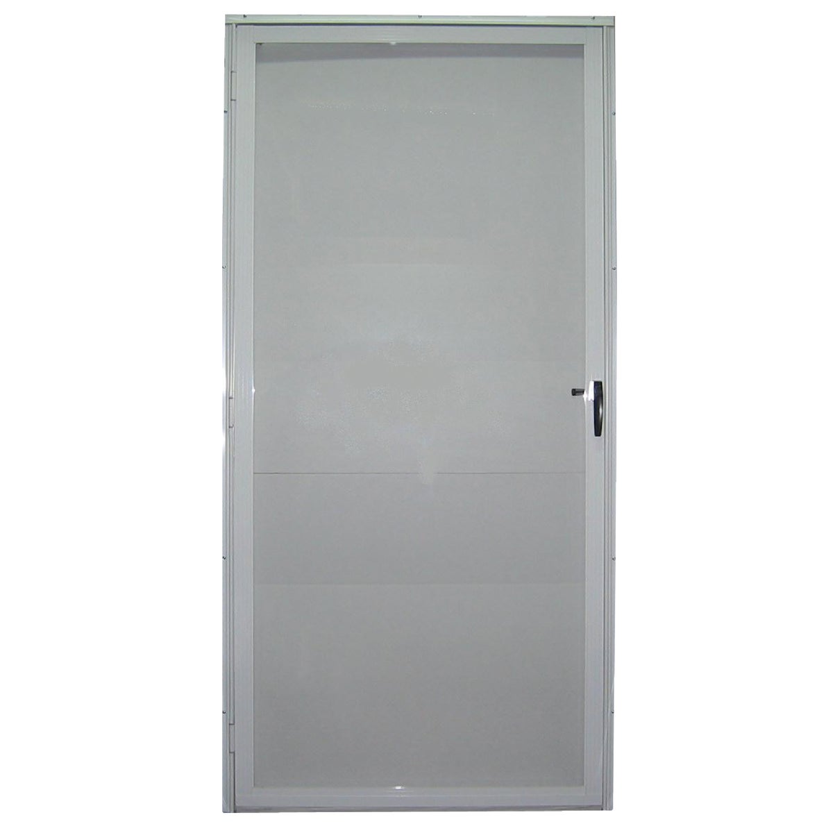 Croft Imperial Style 36 In. W x 80 In. H x 1-7/8 In. Thick White Full View Aluminum Storm Door