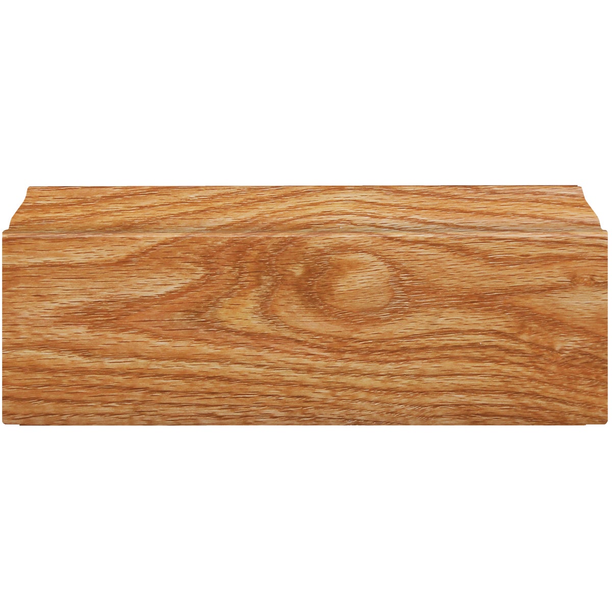 Inteplast Building Products 1/2 In. W. x 3-7/16 In. H. x 8 Ft. L. Majestic Oak Polystyrene Colonial Base Molding