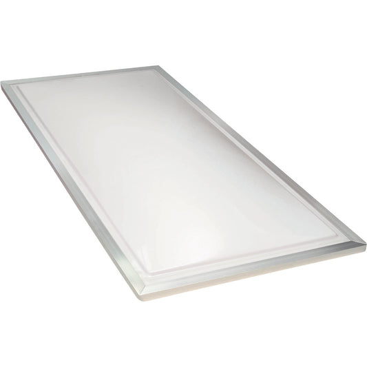 Kennedy Skylights 24 In. x 48 In. White Aluminum Frame Curb Mount Skylight