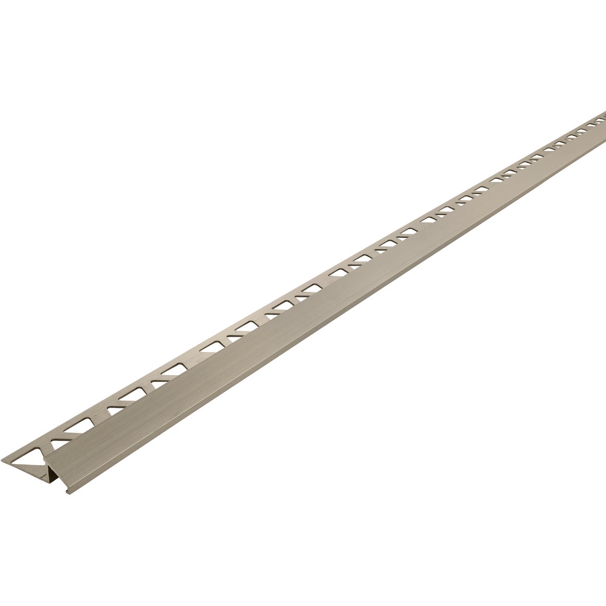 M-D Building Products 3/8 In. x 8 Ft. Pewter Tile Edging Reducer