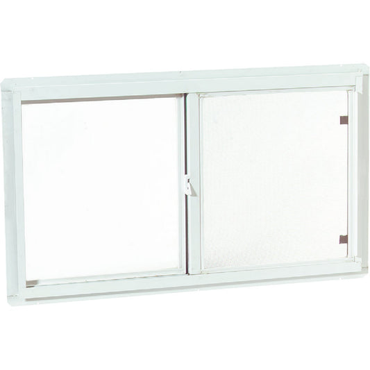 Croft 46 In. W. x 22 In. H. White Insulated Vinyl Horizontal Sliding Window