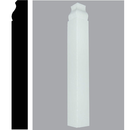 House of Fara 1 In. x 1 In. x 8 In. MDF Inside Corner