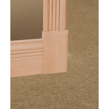 House of Fara 3/4 In. W. x 3/4 In. H. x 96 In. L. Solid Red Oak Quarter Round