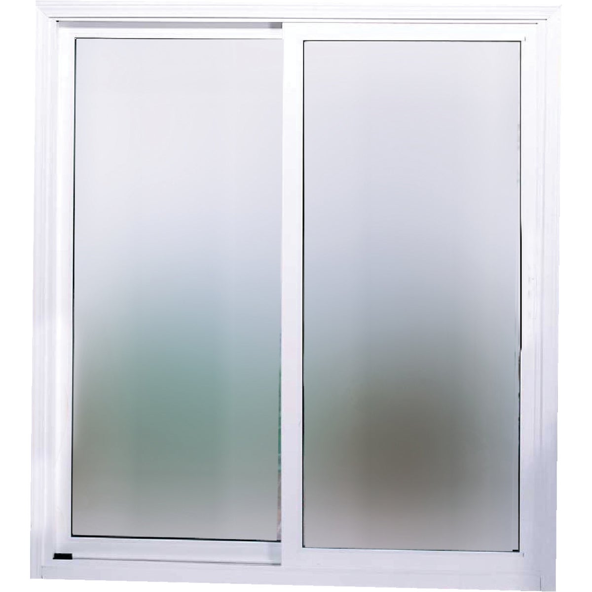 Interstate Model 4202 6/0-6/8 Reversible White Sliding Patio Door