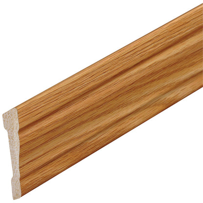 Inteplast Building Products 11/16 In. W. x 2-3/8 In. H. x 7 Ft. L. Majestic Oak Polystyrene Colonial Casing