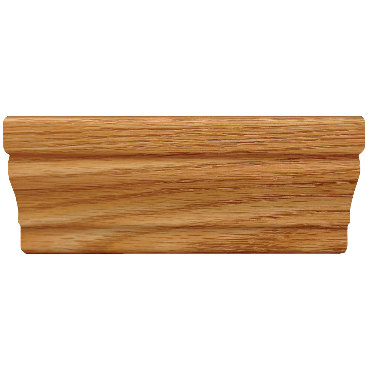 Inteplast Building Products 11/16 In. W. x 2-3/8 In. H. x 7 Ft. L. Majestic Oak Polystyrene Colonial Casing