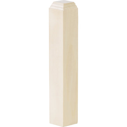 House of Fara 1 In. x 1 In. x 6 In. Pine Inside Corner Block