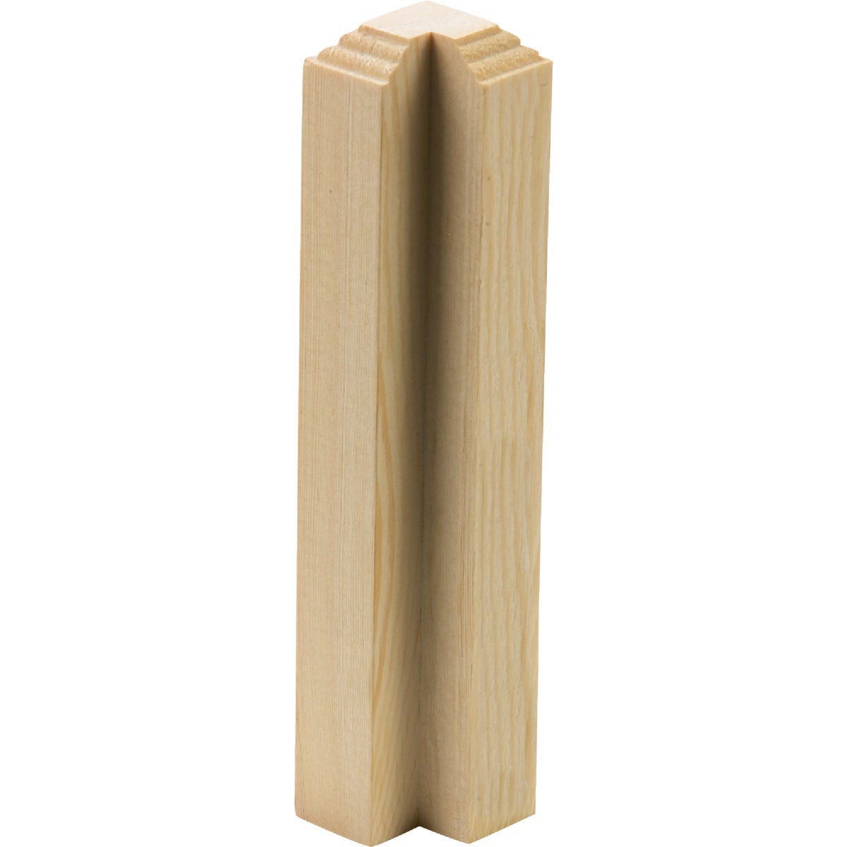 House of Fara 1-1/4 In. x 1-1/4 In. x 6 In. Pine Outside Corner Block