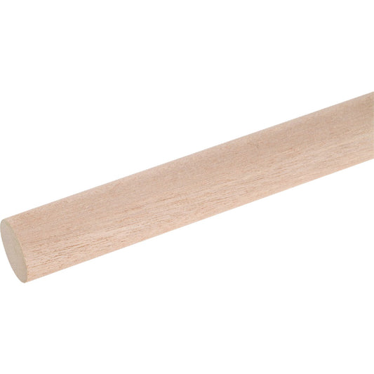 Waddell 1 In. x 72 In. Hardwood Dowel Rod