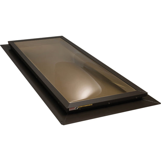 Kennedy Skylights 24 In. x 48 In. Bronze Dome Insulated Skylight