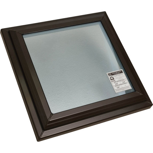 Kennedy Skylights 24 In. x 24 In. Bronze Fixed Glass Skylight