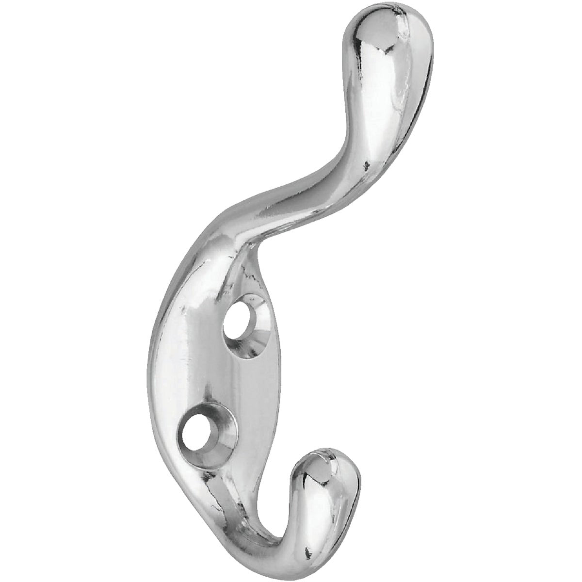 National Heavy-Duty Nickel Wardrobe Hook