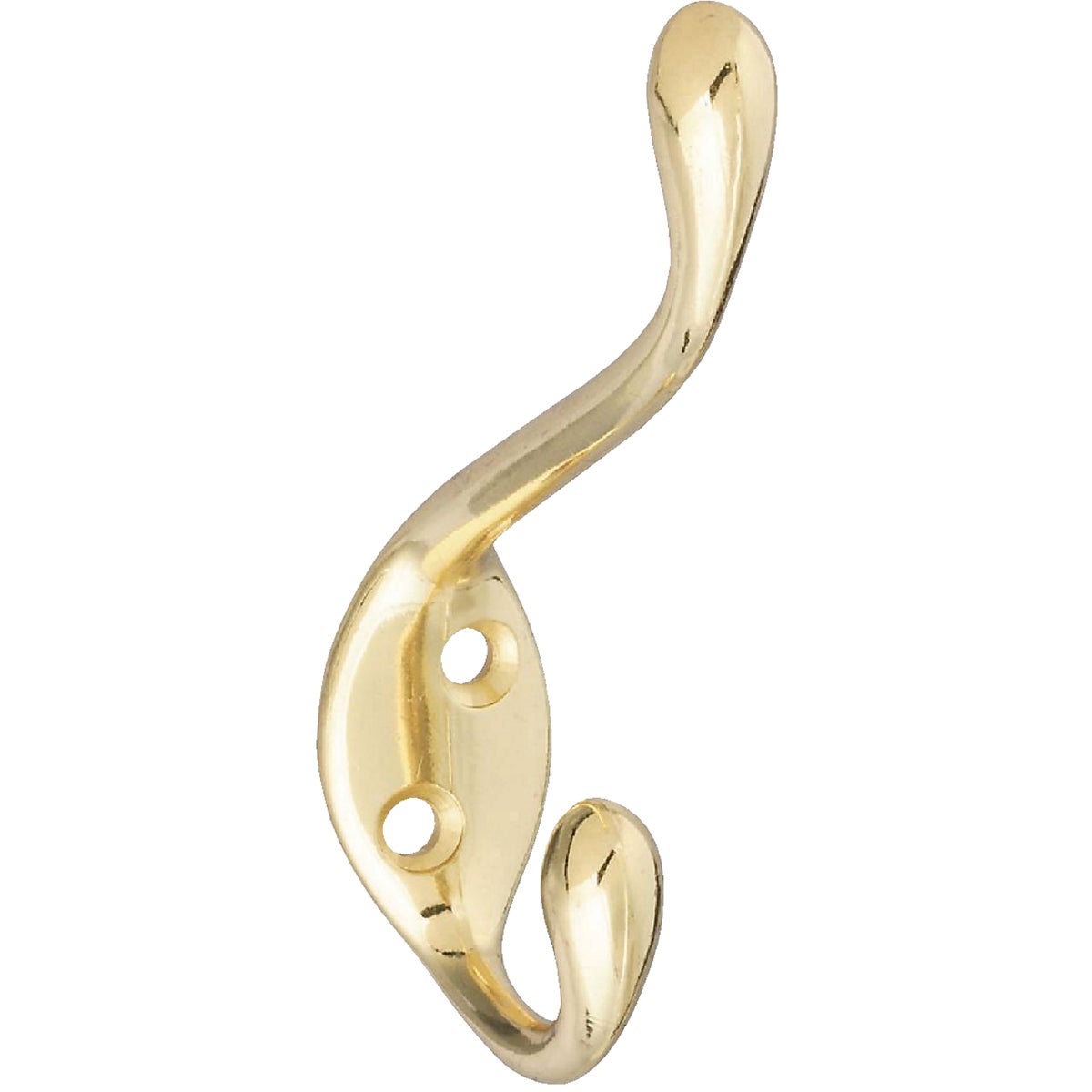 National Heavy-Duty Brass Wardrobe Hook