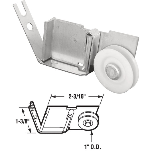 Slide-Co Sliding Screen Door Tension Spring Roller Assembly (2-Count)