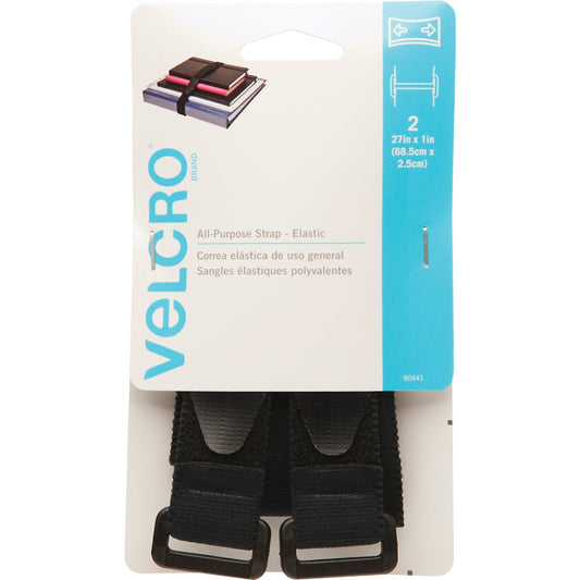 VELCRO Brand 27 In. Elastic Hook & Loop Tie Down Strap