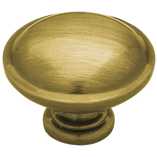 Liberty Antique Brass 1-1/4 In. Cabinet Knob, (2-Pack)