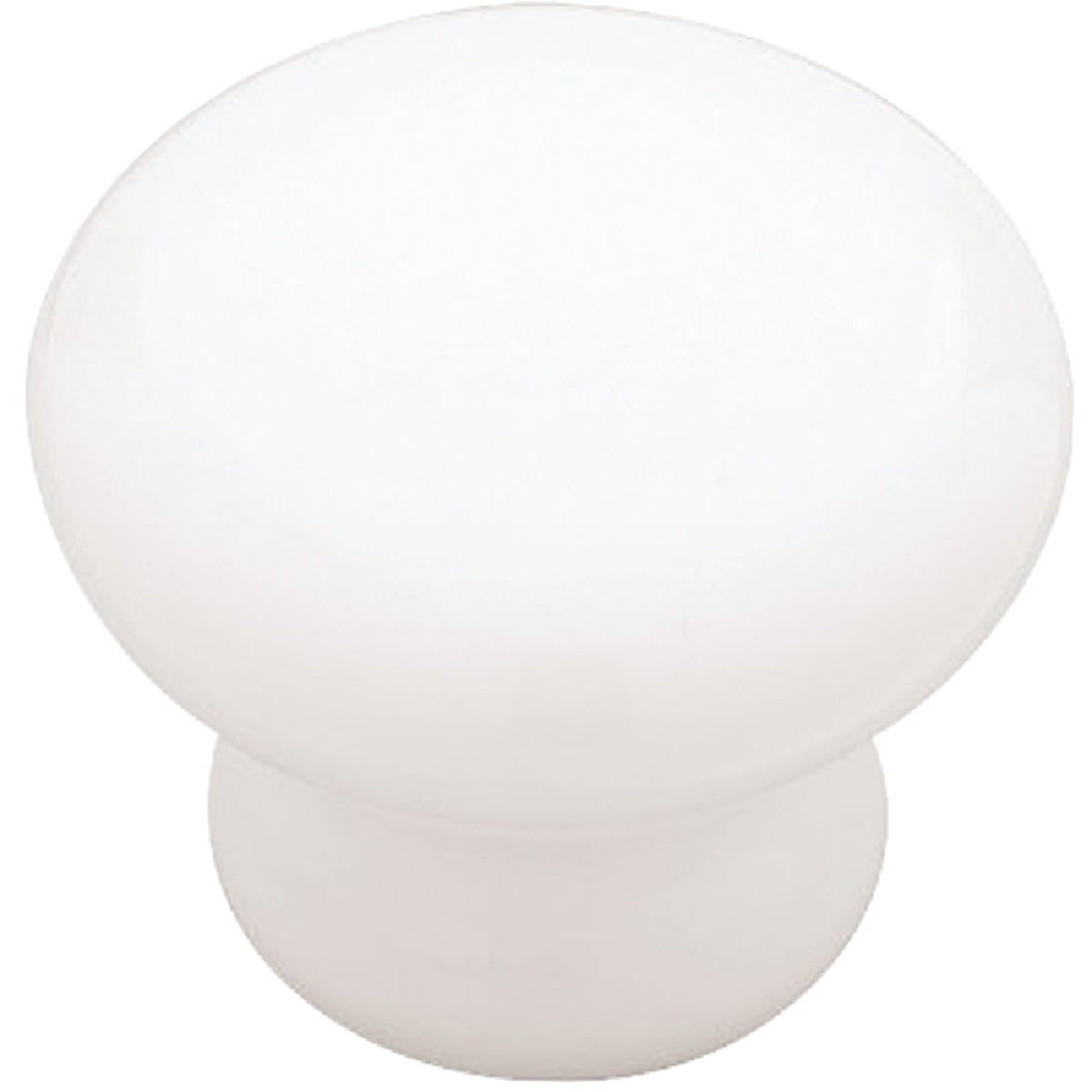 Liberty White 1-1/4 In. Cabinet Knob, (2-Pack)