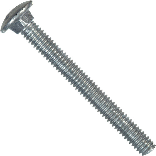 Hillman 5/8 In. x 6 In. Grade 2 Galvanized Carriage Bolt (25 Ct.)