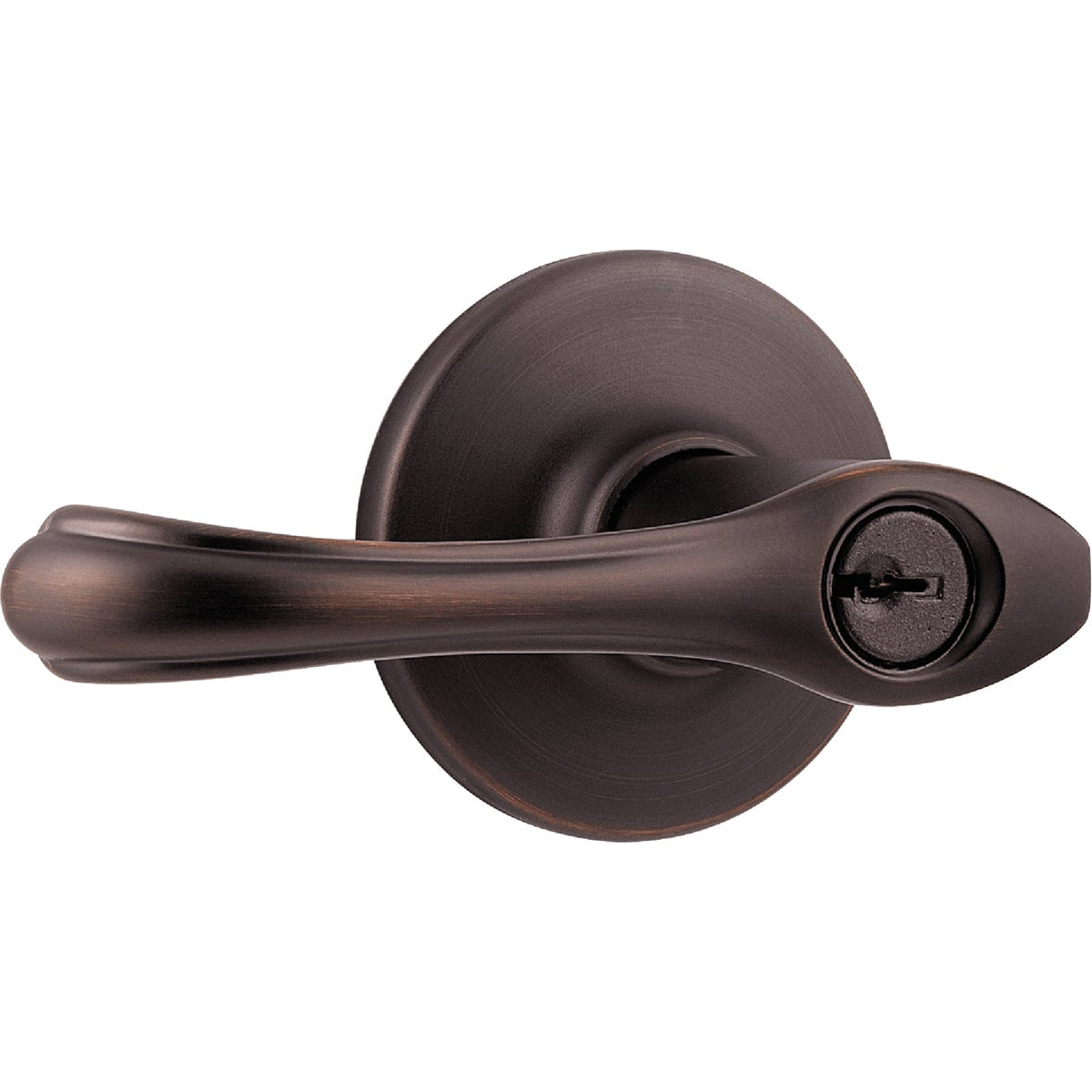 Weiser Venetian Bronze Alfini Entry Door Lever with Smartkey