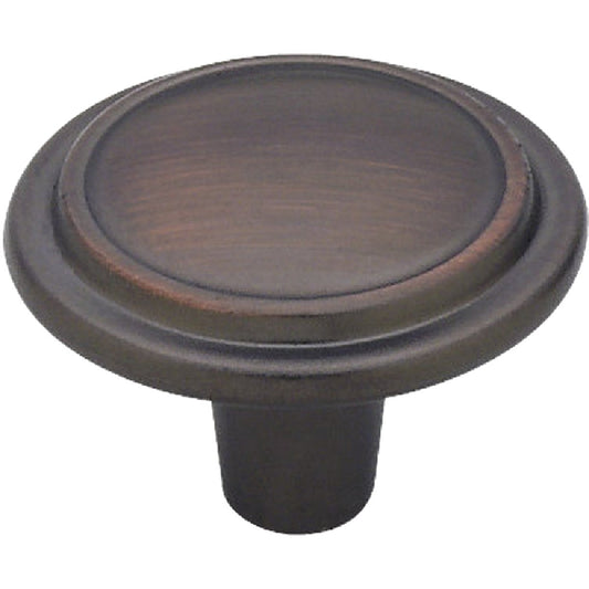 Liberty Venetian Bronze 1-1/4 In. Cabinet Knob, (2-Pack)