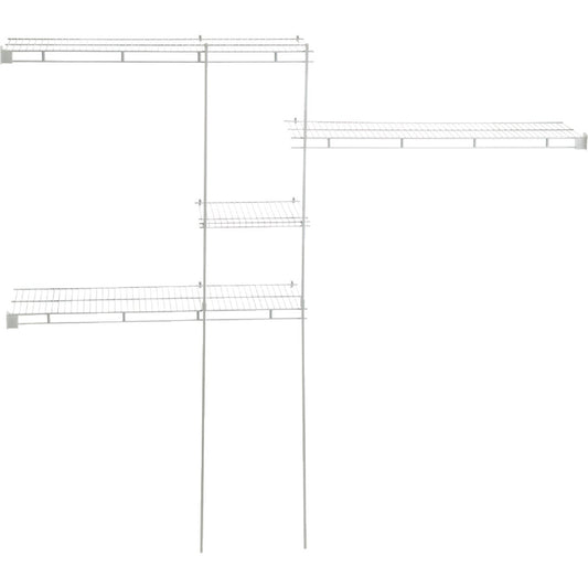ClosetMaid 5' to 8' Shelf and Rod Closet System