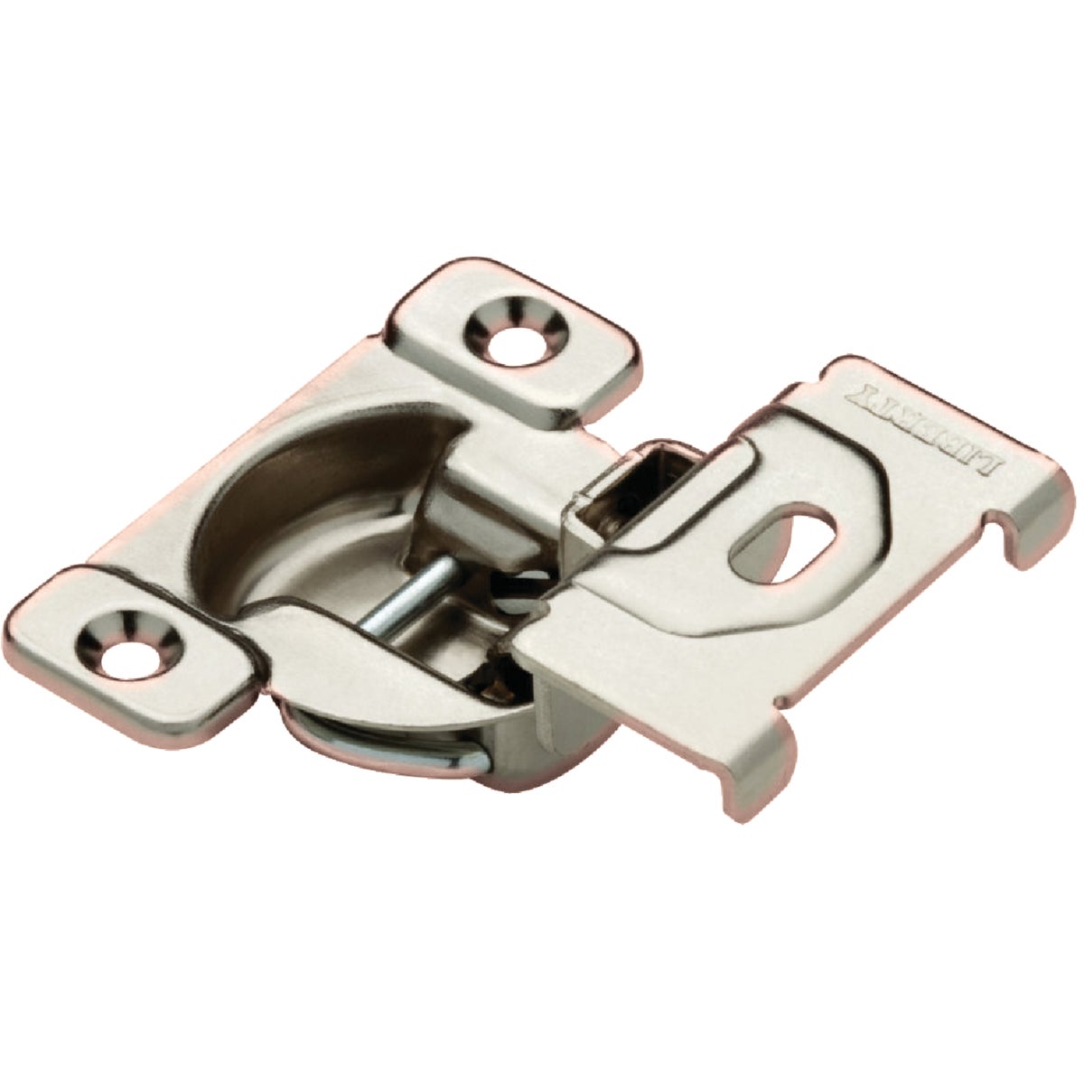 Liberty Overlay Face-Frame Nickel Plated 1-3/8 In. 108 Degree European Hinge, (2-Pack)