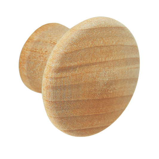 Amerock Everyday Heritage Wood 1-1/4 In. Cabinet Knob, (2-Pack)