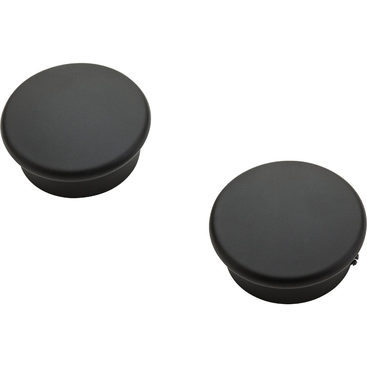 National Catalog V8602 Oil Rubbed Bronze Closet Rod End Caps (2-Count)