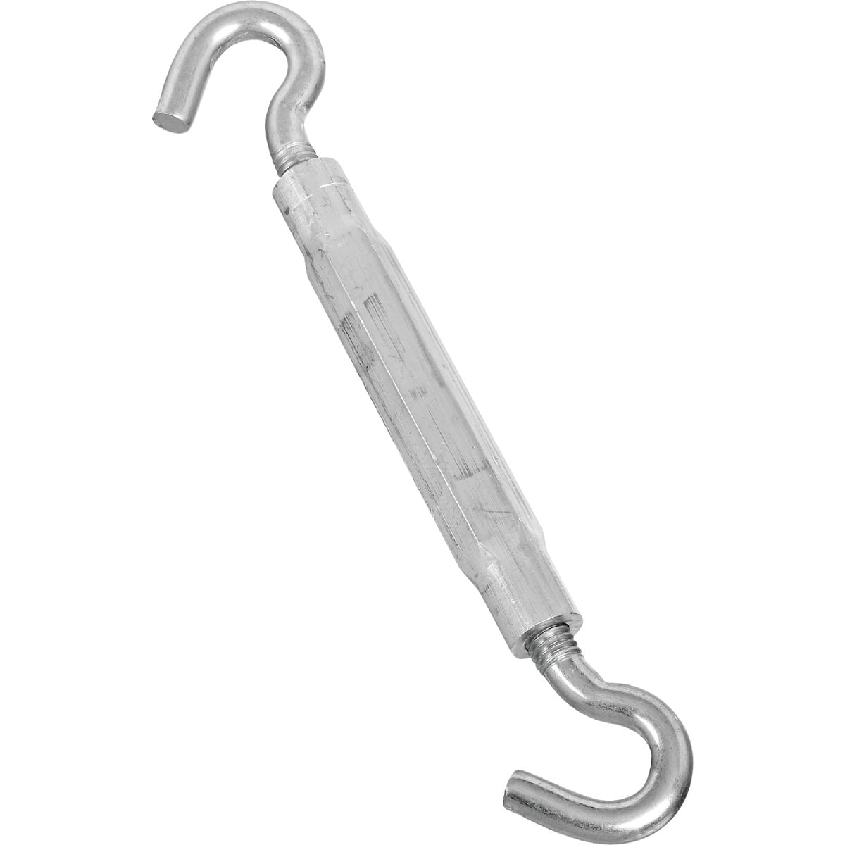 National 3/8 In. x 10-1/2 In. Zinc Hook Turnbuckle