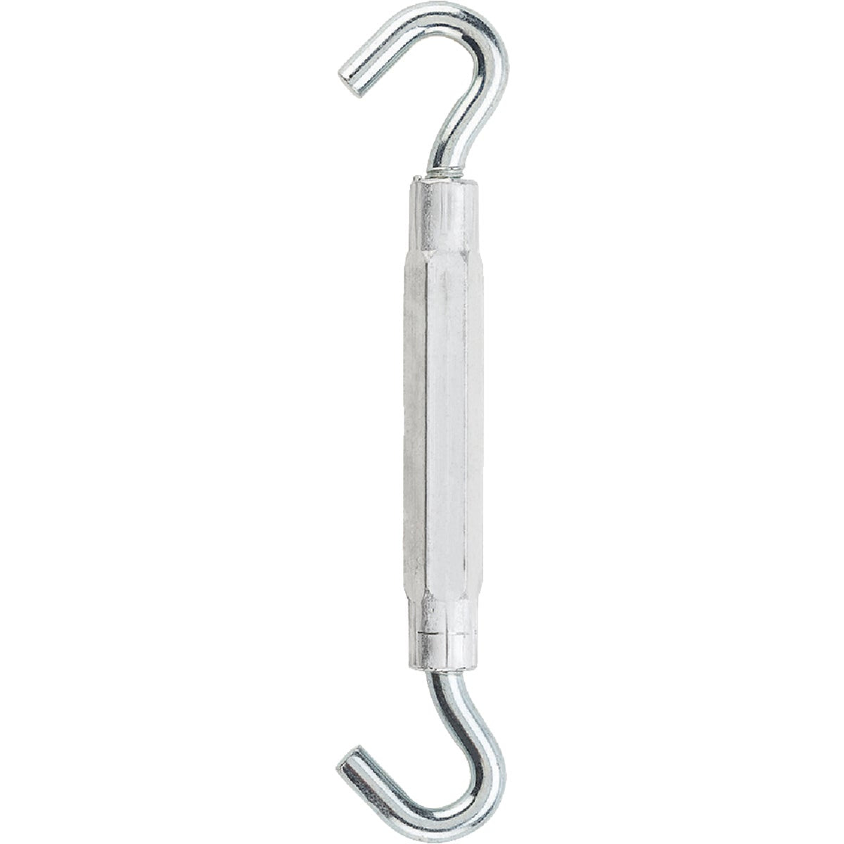 National 3/8 In. x 10-1/2 In. Zinc Hook Turnbuckle