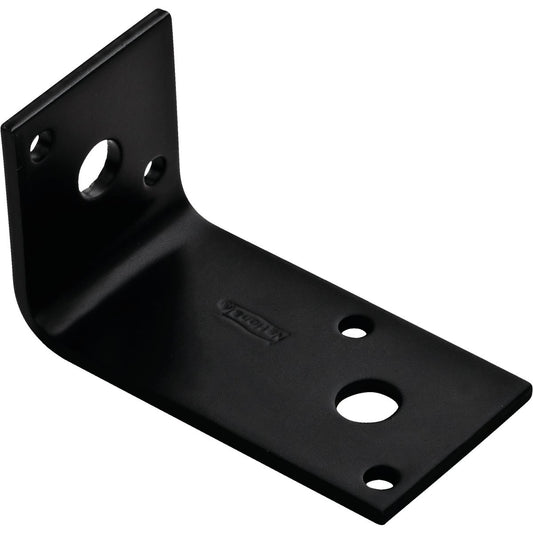 National Catalog 1153BC Black Heavy Duty Offset Leg Corner