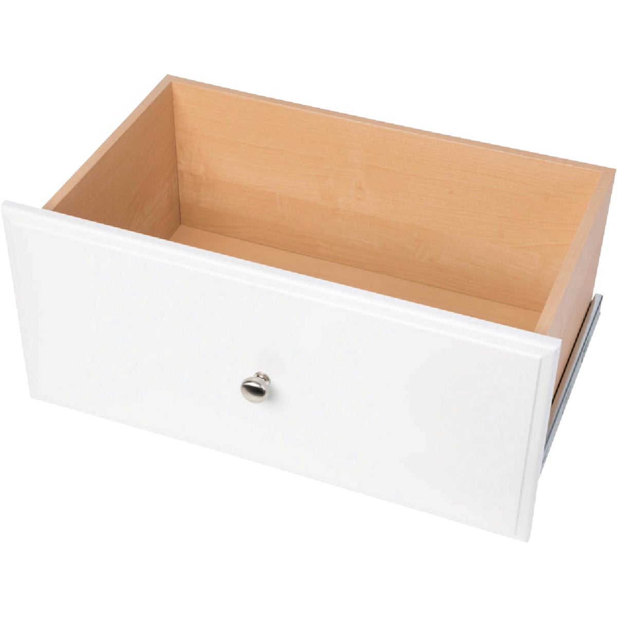 Easy Track 12 In. White Deluxe Drawer