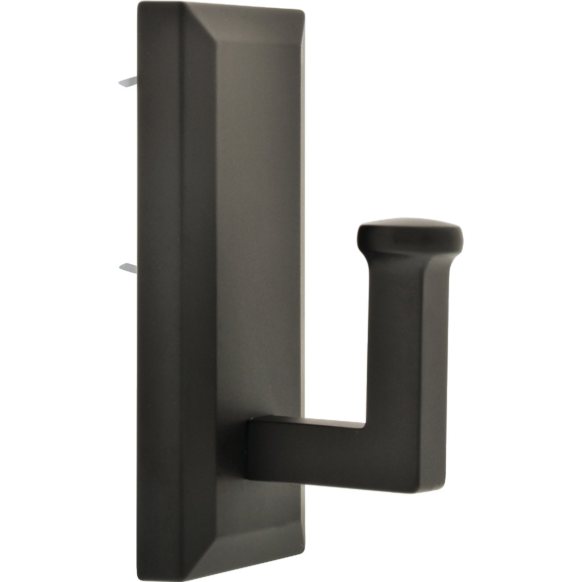 Hillman High and Mighty 25 Lb. Capacity Oil Rubbed Bronze Rectangular Decorative Hook