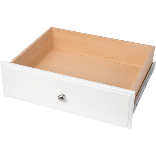 Easy Track 8 In. White Hutch Drawer