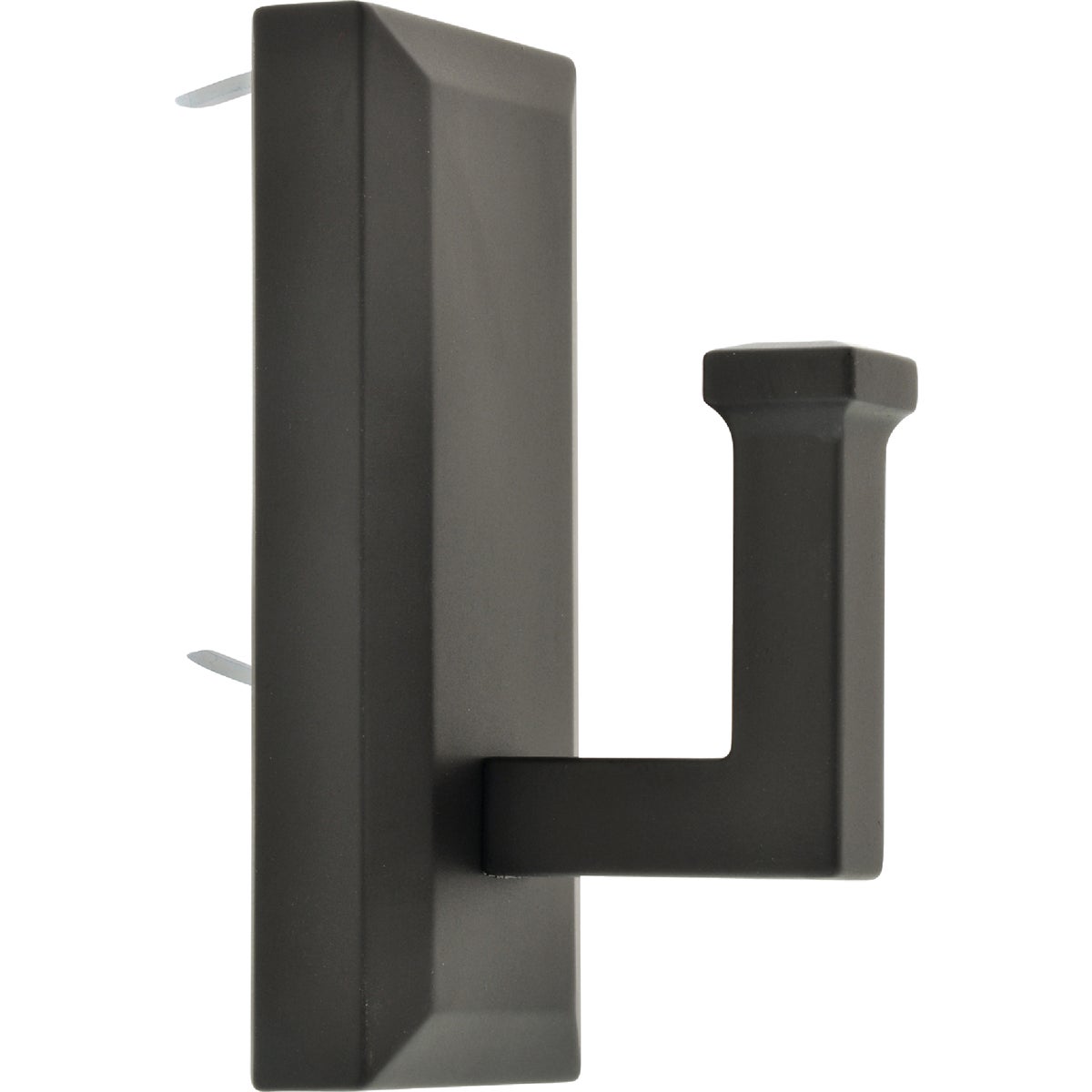 Hillman High and Mighty 15 Lb. Capacity Oil Rubbed Bronze Rectangular Decorative Hook