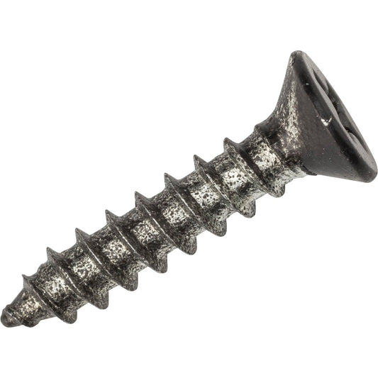 National #7 x 3/4 In. Black Wood Screw (16 Ct.)