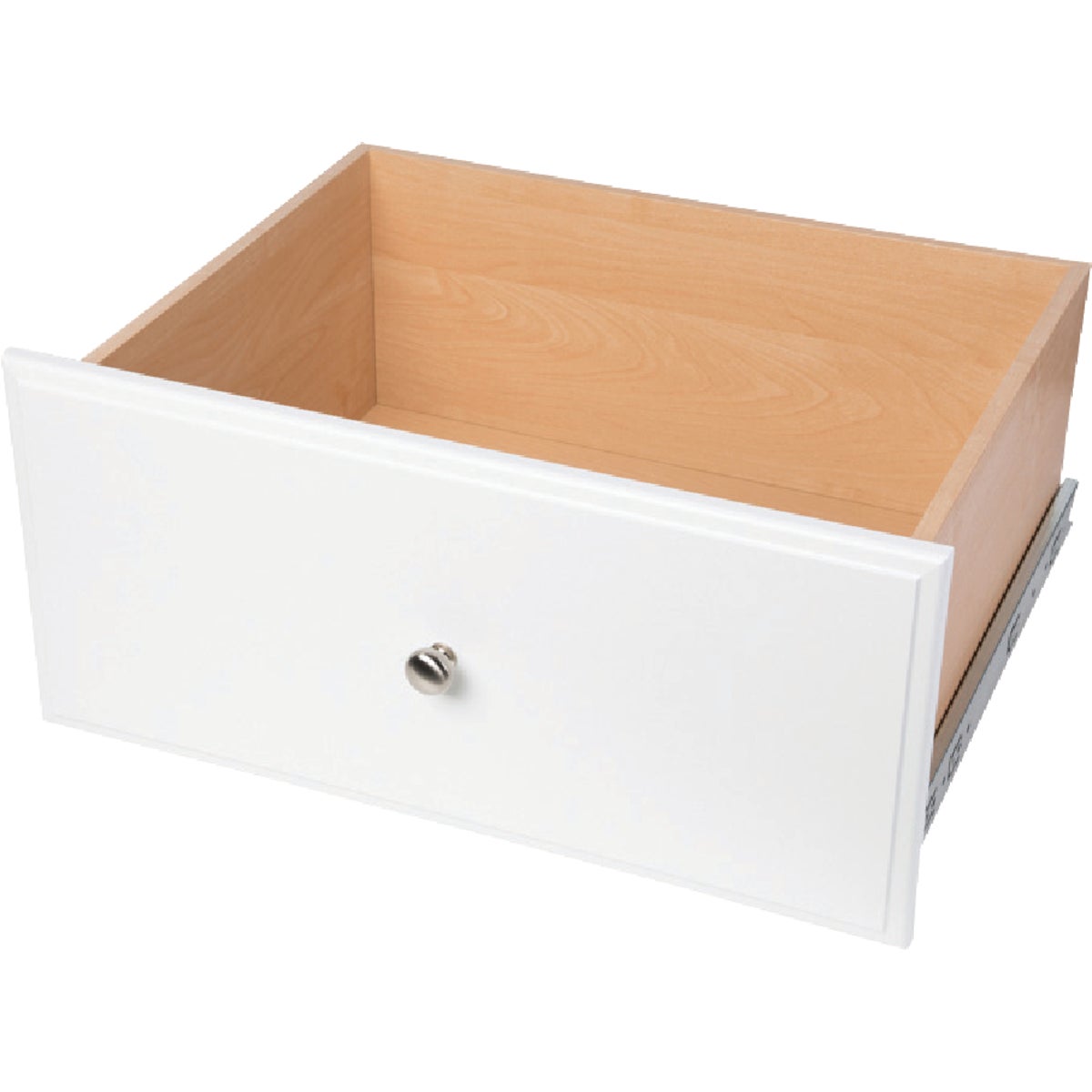 Easy Track 12 In. White Hutch Drawer