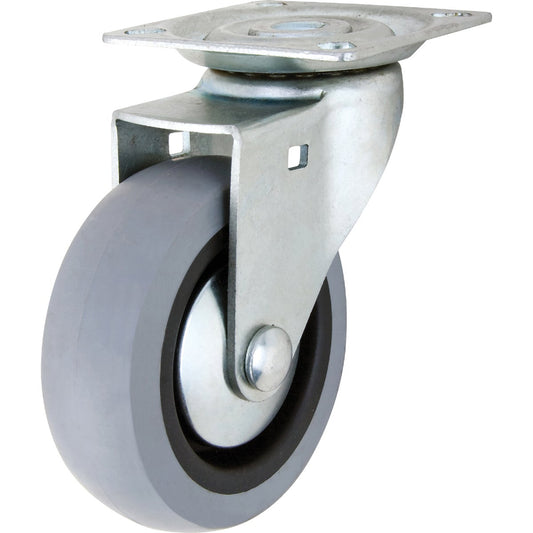 Shepherd 3 In. Thermoplastic Swivel Plate Caster