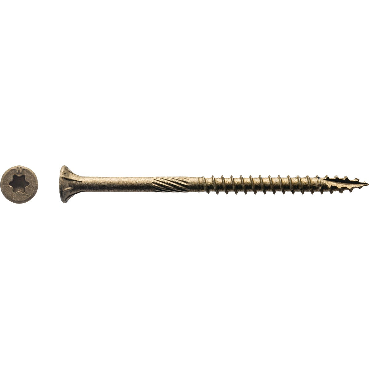 Big Timber #9 x 2-3/4 In. Bronze Flat Head Wood Screw (83 Ct., 1 Lb.)