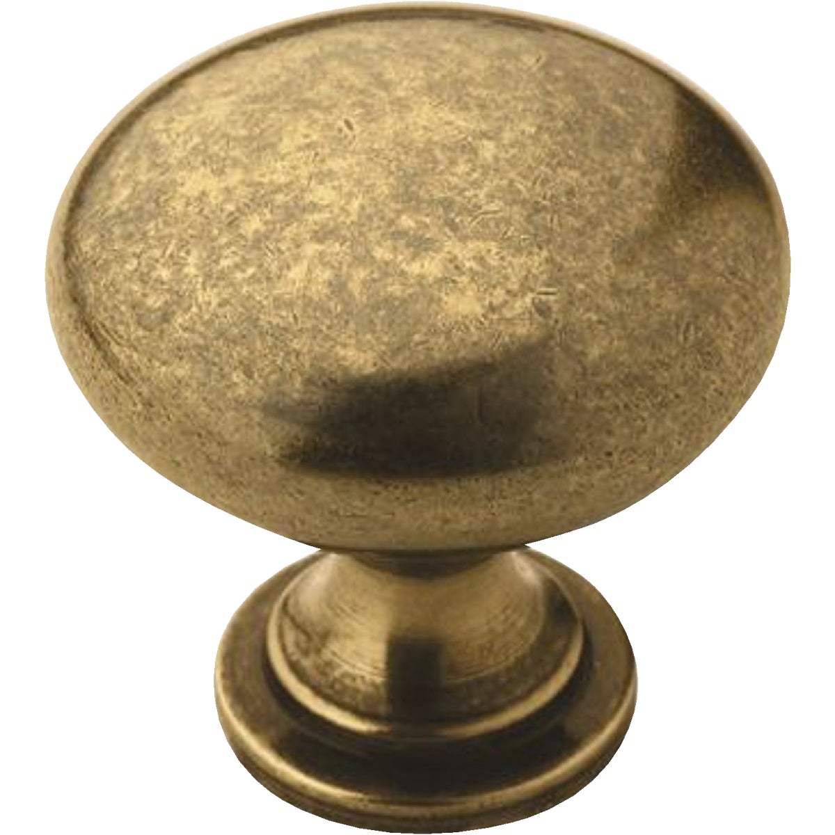 Amerock Allison Edona Burnished Brass 1-1/4 In. Cabinet Knob