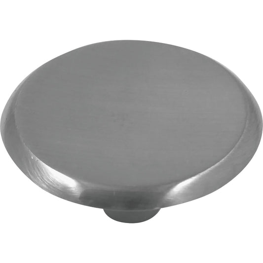 Laurey Modern Standards 1-1/2 In. Dia. Satin Nickel Concave Knob