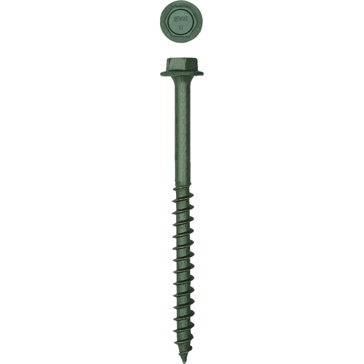 Spax PowerLags 3/8 In. x 5 In. Hex Head Exterior Structure Screw (150 Ct.)