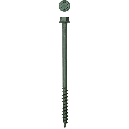 Spax PowerLags 1/2 In. x 8 In. Hex Head Exterior Structure Screw (100 Ct.)