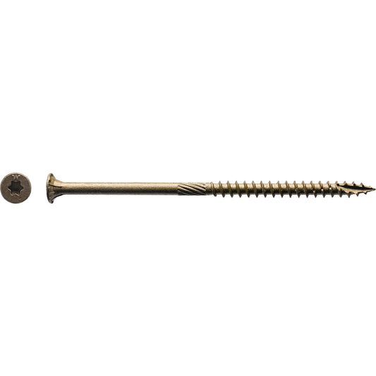 Big Timber #10 x 4 In. Bronze Flat Head Wood Screw (1000 Ct.)