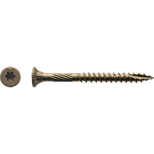 Big Timber #9 x 2 In. Bronze Flat Head Wood Screw (3000 Ct.)