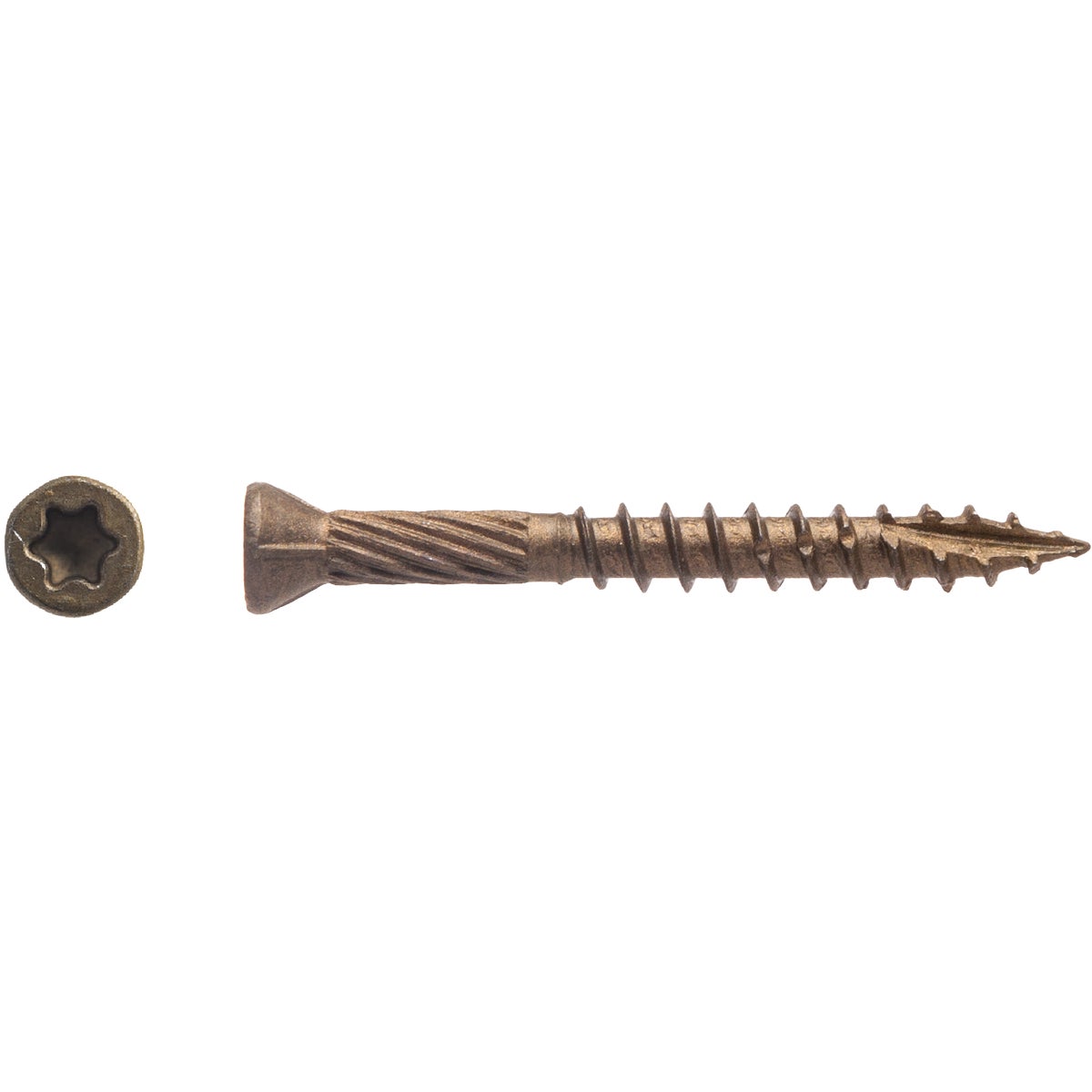 Big Timber #9 x 1-5/8 In. Bronze Trim Screw (1 Lb.)