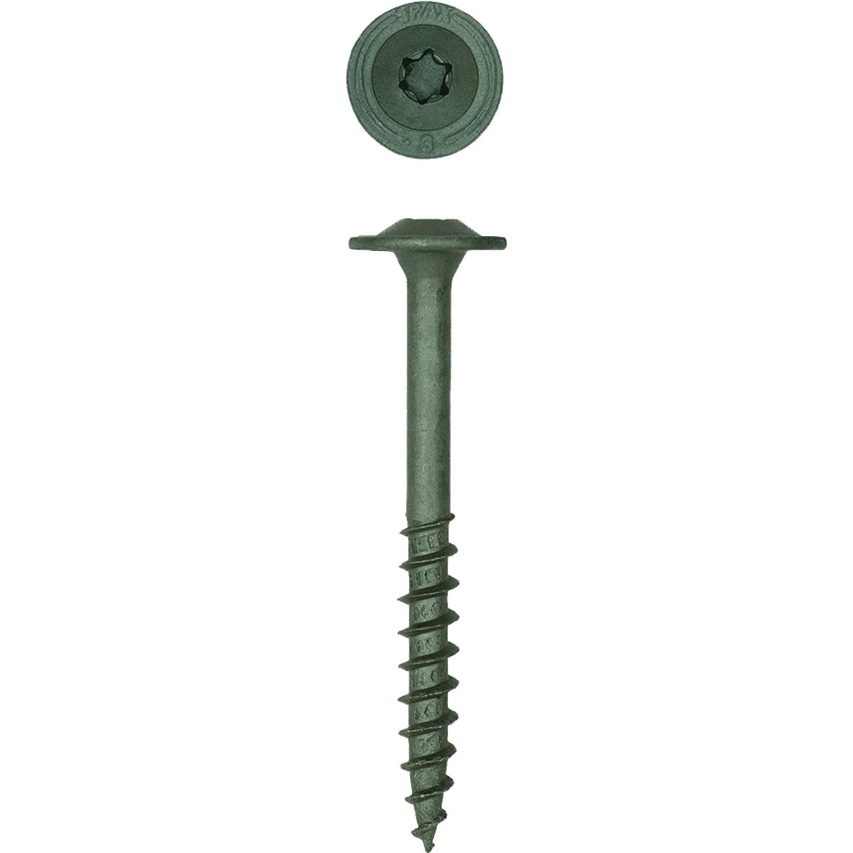 Spax PowerLags 5/16 In. x 3 In. Washer Head Exterior Structure Screw (250 Ct.)