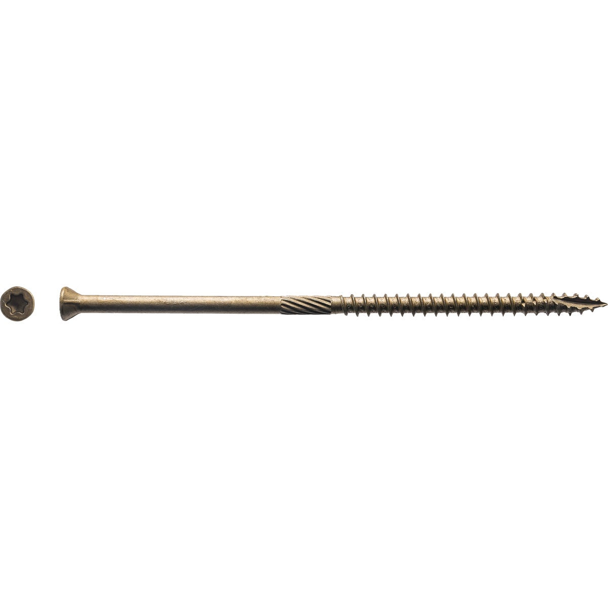 Big Timber #9 x 4 In. Bronze Trim Screw (1 Lb.)